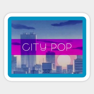 City Pop Sticker